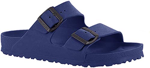 Birkenstock Unisex Arizona Essentials EVA Navy Sandals - 41 N EU / 10-10.5 2A(N) US