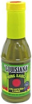Louisiana Red Dot Wing Sauce 12oz Bottle (Pack of 3) Select Flavor Below (Jalapeno Lime)