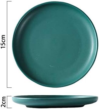 ディナープレート デザート皿 ランチプレート 6インチセラミックプレートステーキプレート家の朝食プレート皿レストラン多機能皿キッチン用品食器 高硬度 お手入れが簡単 Color D B0hw2755 1 336円