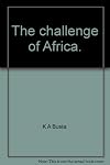The challenge of Africa