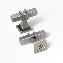 homdiy 25 Pack Kitchen Cabinet Knobs Brushed Nickel