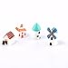 Garden Ornaments,Hmane Miniatur Ornament Kit Set for DIY Fairy Garten Dollhouse Dekor
