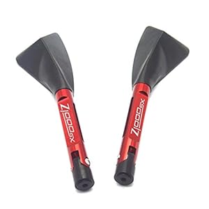 Universele Motorcycle Spiegel CNC Side Achteruitkijkspiegel Voor Kawasaki Z1000SX / NINJA 1000 / Tourer Z1000SX (Color…