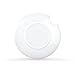 Fiftyeight Dessert Plates with Bite, Set of 2, White, Porcelain,