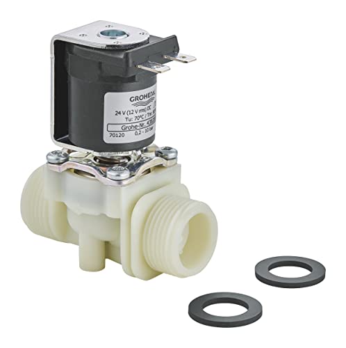 GROHE Magnetventil (Wandmontage, Griffe aus Metall, Herstellergarantie: 5 Jahre), 43828000