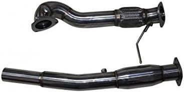 speedracingturbo AUDI TT S3 QUATTRO MK1 1.8T TURBO 3" SS EXHAUST DOWNPIPE+GASKET/BOLTS/O2 BUNG