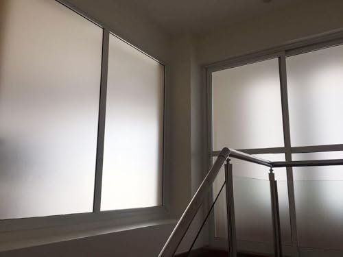 Película Adesiva Impermeável Jateada P/Vidro Janela Porta Box Lavável 3m x 1m