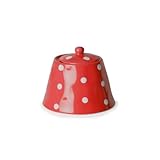 Maxwell and Williams Sprinkle Sugar Bowl, Red