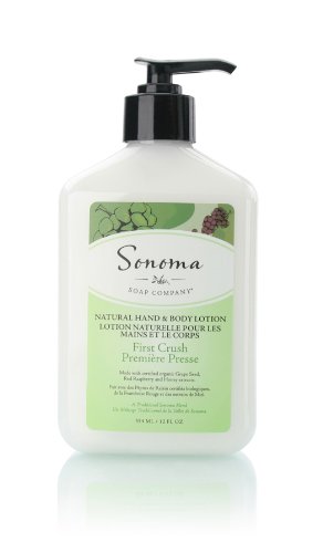 Sonoma Hand and Body Lotion, First Crush, 12 Fluid Ounce