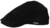 Stetson Men's Suede Ivy Cap, Black, X-Large