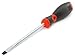 Performance Tool W30991 Black & Red Slotted Screwdriver, 5/16-Inch x 6-Inch