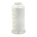 BinaryABC Spool Luminous Glow In The Dark Machine Embroidery Sewing Thread(3000 Yards) (White)
