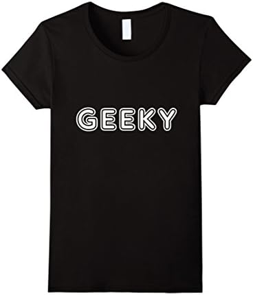 Womens Geeky T Shirts XL Black