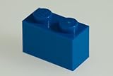 200x Lego Bright Blue 1x2 Bricks