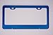 Honda Civic Blue Stainless Steel License Plate Frame