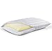 Sleep Innovations 2-in-1 Memory Foam Pillow, King (Pack of 1), White