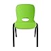 Lifetime 80473 Kids Stacking Chair (4 Pack), Lime Green