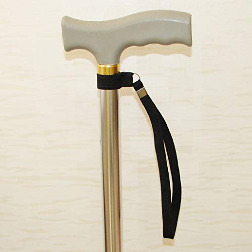 6pcs Black Hiking Stick Wrist Straps Hand Wristband for Adults