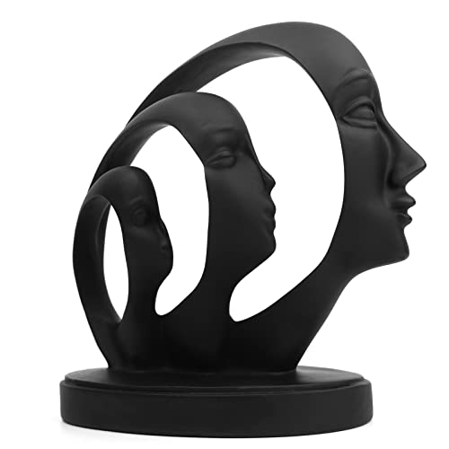 prosfalt Human face Thinker Statue Modern Home Decor Abstract Sculptures Suitable for Creative Room Home, Office Study Decor Home Decor Accents