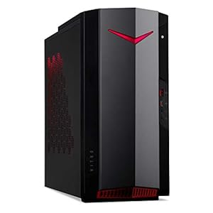 Acer Nitro N50-610 Gaming Desktop PC (Intel Core i5-10400F, 8GB RAM, 1TB HDD, NVIDIA GTX 1650, Wireless Keyboard and…