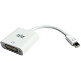 Tera Grand Mini DisplayPort / Thunderbolt to DVI Adapter Cable for Apple MacBook, MacBook Pro, MacBook Air, iMac, Mac mini, Mac Pro, and Microsoft Surface Pro