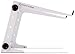Odysset L Stand White  DJ Laptop Stand With Clamps