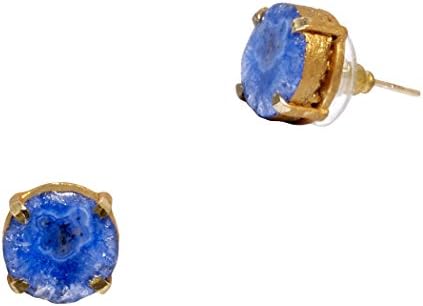 Mela Artisans MAER086 Reef Runner Stud Earrings, Blue