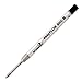 Schmidt 9000 Easy Flow Hybrid Ballpoint Refill Medium, Black, 2 Pack Blister (SC58143)