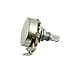 Musiclily Guitar Full Size Pots A500K Split Knurled Long 18mm Shaft Audio Volume Taper Potentiometers for Fender Stratocaster Telecaster Les Paul LP Electric Guitar Bass Replacement (Pack of 2)