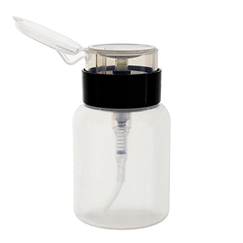 One Touch Dispensing Bottle with Twist Lock Flip Cap - 5 oz / 150 ml and Bottle Label