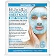 Dermactin-TS Rejuvenating Bubble Hyaluronic Acid Sheet Mask with Essential Vitamins & Nutrients (4-PACK)
