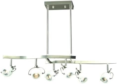 PLC Lighting 5356SN 6 Light Light Focus Collection Wall Sconce