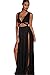 Happy Sailed Women's Novelty Jersey Night Club Craving Maxi Long Dance Dress, One Size Black