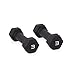 CAP Barbell Neoprene Coated Dumbbell, Black, Pair