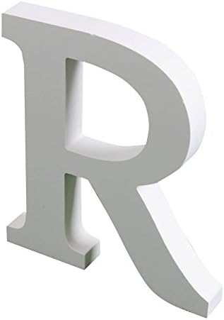 Yuxule Large White Wooden Letters Crafts Home Office Wall Wedding Party Birthday Decorations(Hight:15cm/24")