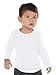 Kavio! Unisex Infants Crew Neck Long Sleeve White 18M