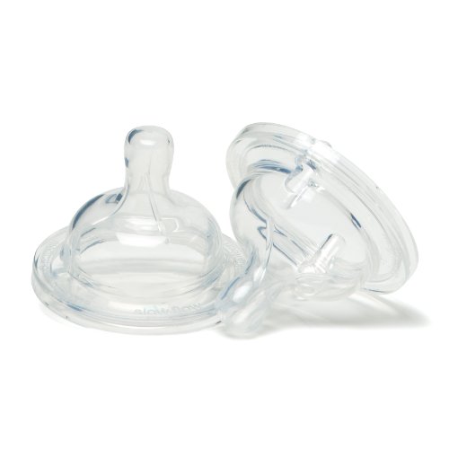 Kid Kanteen Silicone Nipple Slow Flow - 2 Pack
