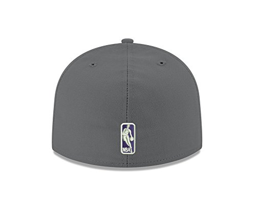New Era NBA Sacramento Kings Men\'s Official 59FIFTY Fitted Cap, 7, Graphite