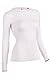 Indera Women's Traditional Long Johns Thermal Long-Sleeve Crew Top
