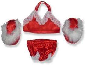 Red Negligee Fits 15 16 Bears Includes Build A Bear The Bear Mill And Stuff Your Own Animals Amazon De Spielzeug amazon de