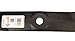 Three (3) Pack Rotary Lawn Mower Blades Replace John Deere M127500 M145476 Requires (3) Blades For 48