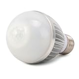 Yevita 5W 3528 E27 PIR Infrared Sensor Motion Detector Sensitive LED Light Bulb Lamp Cool White
