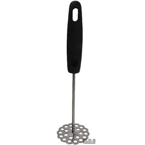 Masher Potato Best Bean Masher Heavy-gauge Premium Stainless Steel Easy Grip - Thumbnail 4