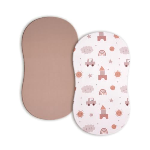 TILLYOU Baby Bassinet Sheets