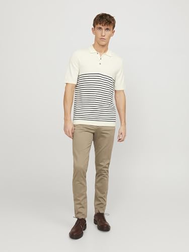 Jjimarco Jjbowie Sa, Pantaloni Uomo, Beige, 33W / 34L