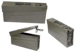 Caja de metal para munición noorsk de metal MG3, nuevo: Amazon.es: Bricolaje y herramientas
