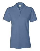 Izod Ladies' Original Silk-Wash Piqu� Polo - OCEAN - S