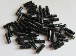 Lego Technic 4121715, set of 90 pins in black colour