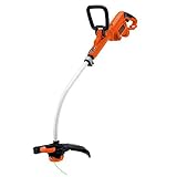 Black & Decker GH3000R 7.5 Amp 14 in. Curved Shaft Electric String Trimmer / Edger (Renewed)