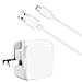 ZOYOL iPad Charger iPhone Charger 2.4A 12W USB Wall Charger Foldable Portable Travel Plug + 6FT 8-Pin Lightning Cable for iPhone X/8/8Plus/7/7Plus/6s/6sPlus/6/6Plus/SE/5s/5, iPad 4/Mini/Air/Pro, iPod